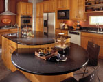 Countertop Kitchen Zodiaq Quartz Mystic Black